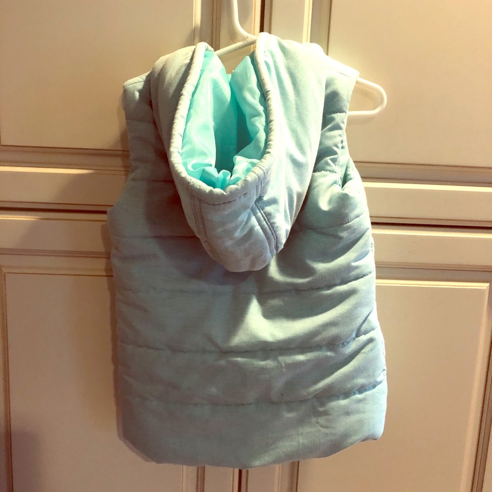 Girls hooded vest
